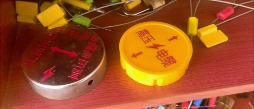 Plastic-Steel Electric Meter Box Lock / ABS Meter Box Padlock